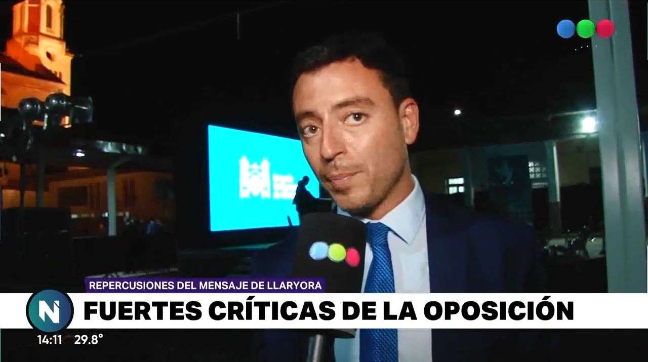 La oposición con fuertes críticas al discurso de Llaryora | Córdoba