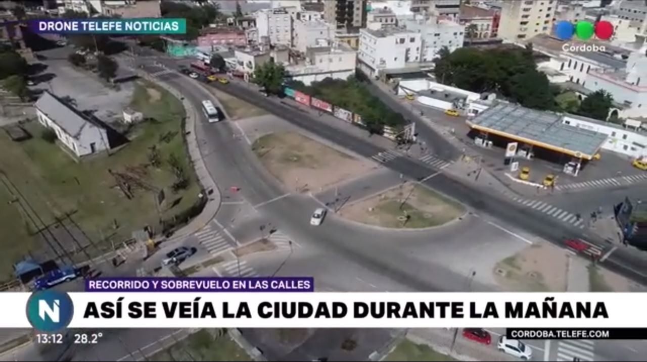 Cuarentena obligatoria desde el aire: Así se veía la ciudad | Córdoba