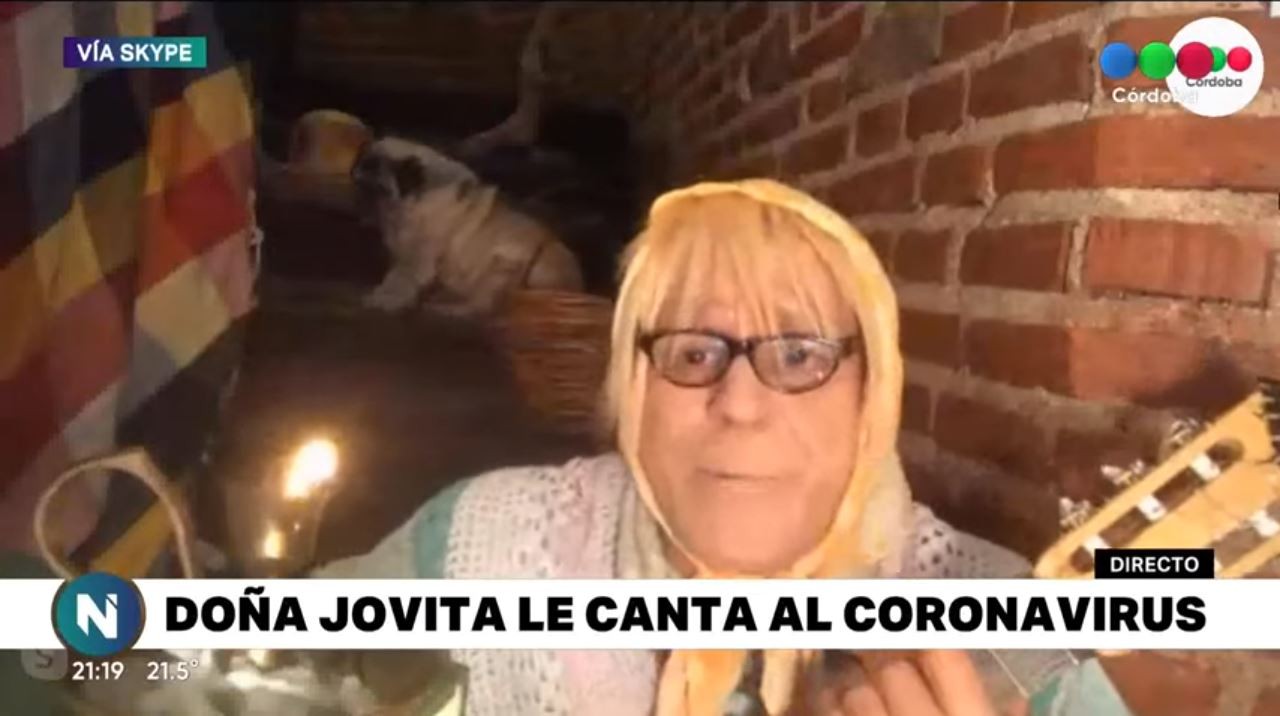 Doña Jovita le hace frente al coronavirus | Espectáculos