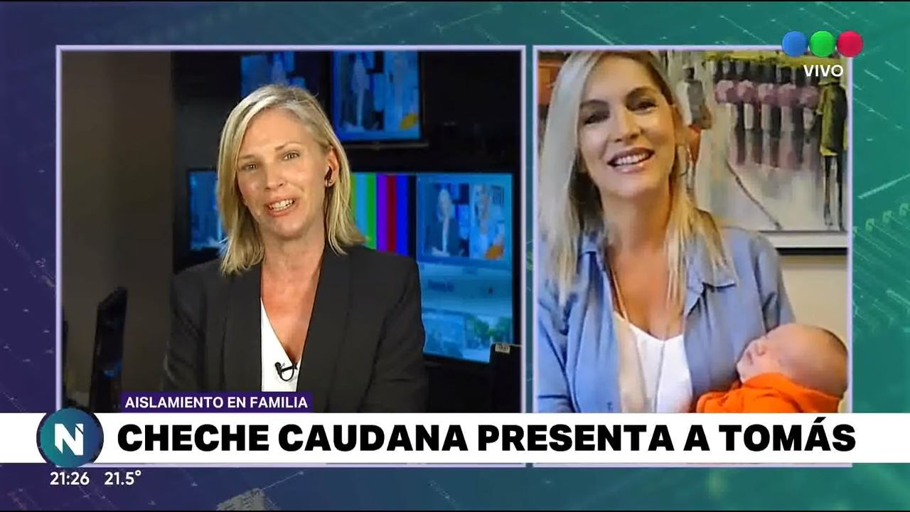 Cheche Caudana presentó a bebé Tomás | Espectáculos