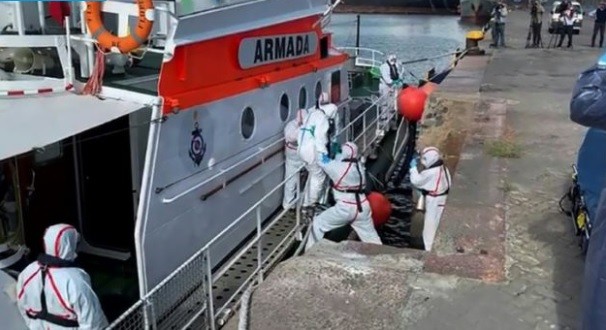 Más de 80 casos de coronavirus en crucero australiano anclado en Uruguay | Internacionales