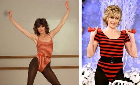 A los 82 años, Jane Fonda revive sus míticas clases de gimnasia | Espectáculos