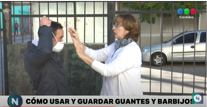 VIDEO: Cómo usar barbijos y guantes para que protejan y no favorezcan un contagio | Córdoba
