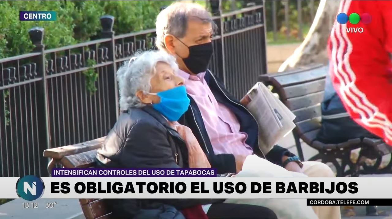Ya rige el  uso obligatorio de barbijos en Córdoba | Córdoba