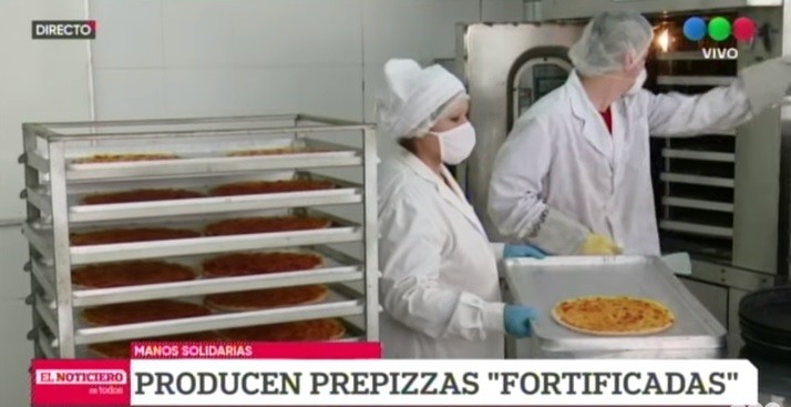 Ingenieros donan prepizzas fortificadas con pescado a comedores en Mar del Plata | Actualidad