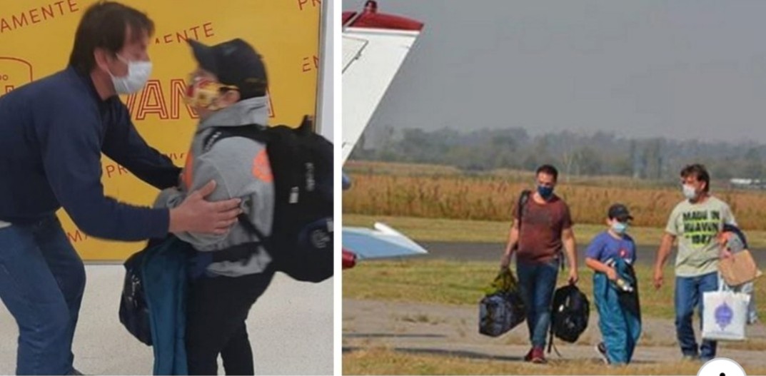 Reencuentro Emotivo: el niño de Cutral Co que quedó solo tras morir su mamá, ya se encuentra con su padre y abuelos | Actualidad