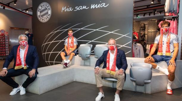 El Bayern Múnich vendió más de 100.000 barbijos en un día | Deportes