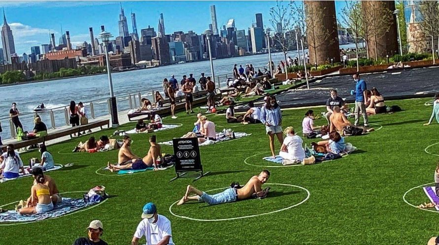 Nueva normalidad en Nueva York: cómo funcionan las medidas de distanciamiento social en los parques | Internacionales