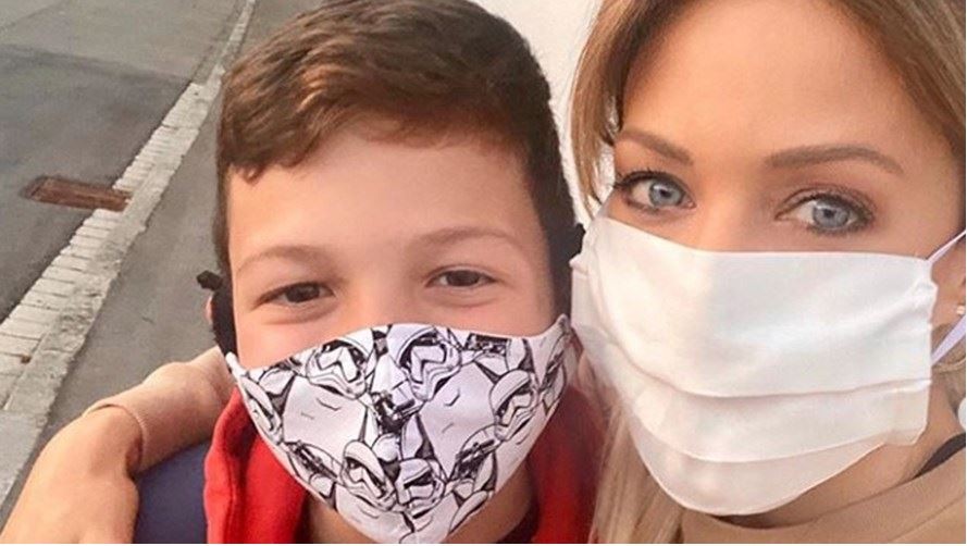 Evangelina Anderson contó el extenso protocolo del regreso a clases de su hijo | Espectáculos