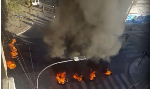 Piquetes relámpago del Suoem: fue detenido el “delivery” de gomas para quemar | Córdoba