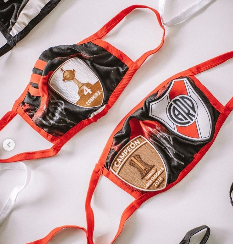 Jugadores de Boca y River donan camisetas para hacer tapabocas | Deportes