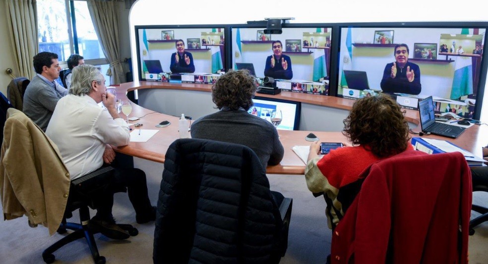 Antes del anuncio, el Presidente mantuvo una teleconferencia con los gobernadores | Actualidad