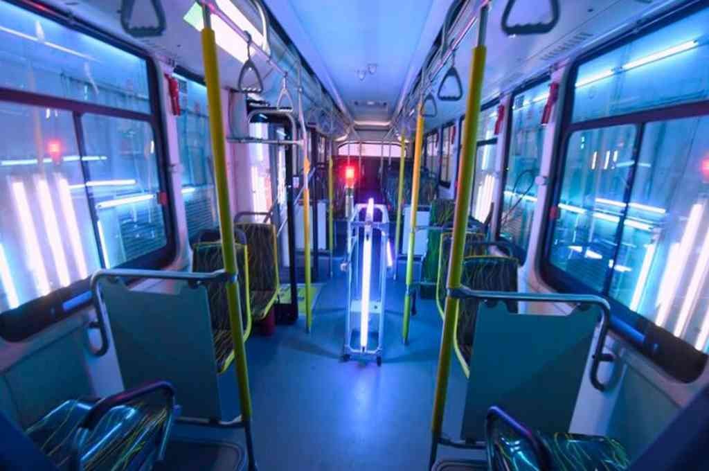 La Plata: implementarán luz ultravioleta en unidades de transporte público | Actualidad