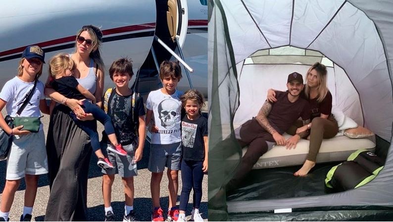 Icardi y Wanda Nara hicieron una divertida actividad con sus hijos para festejar | Espectáculos