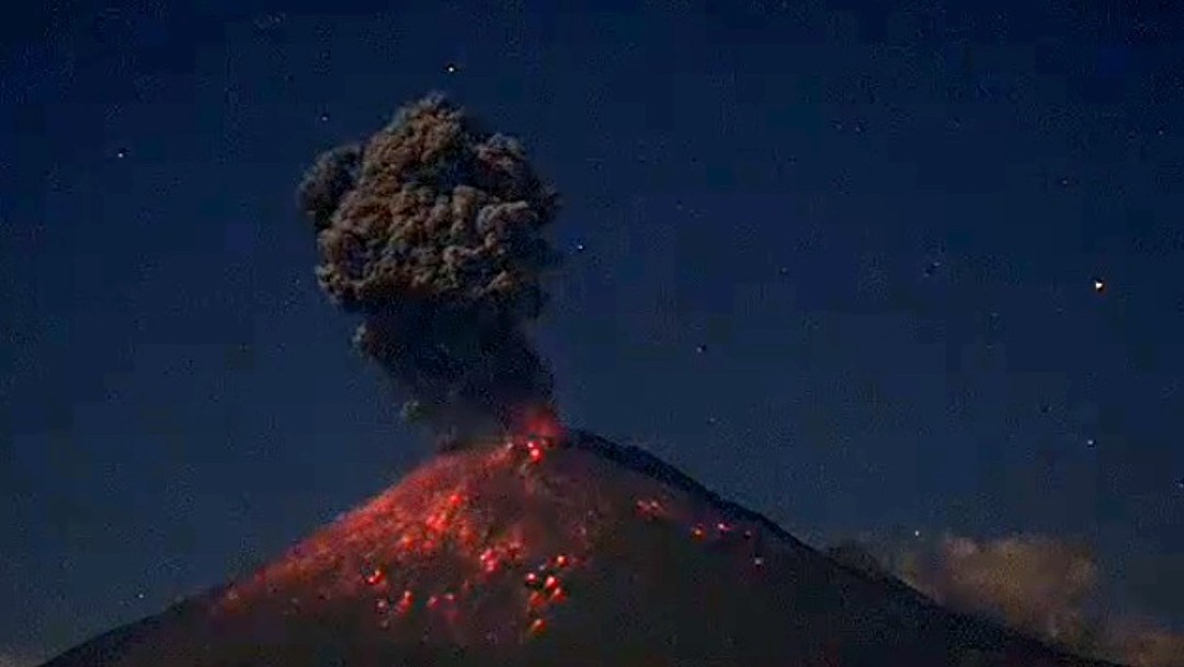 VIDEO: la impactante explosión del volcán mexicano Popocatépetl | Internacionales