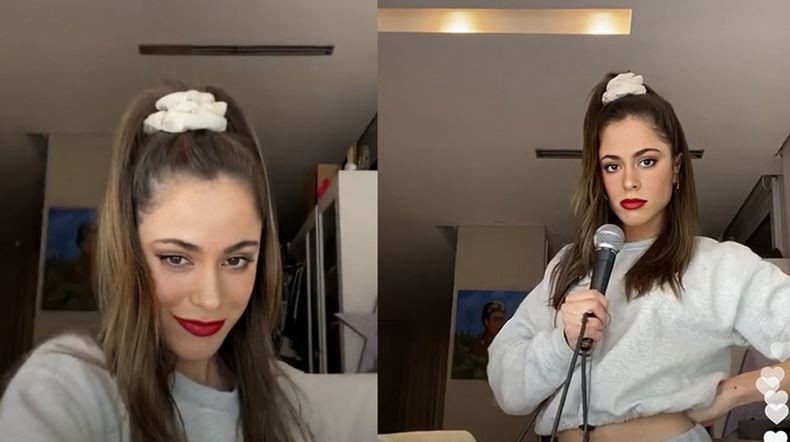 El recital virtual de Tini en su casa | Espectáculos