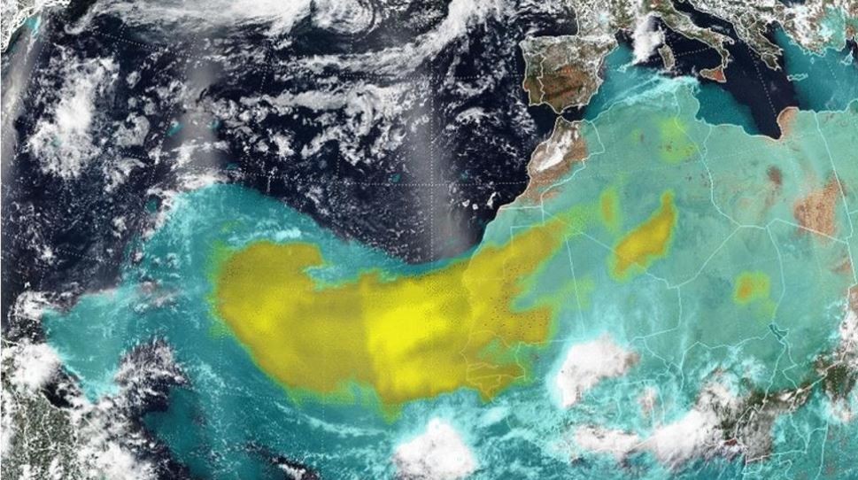 Una inmensa nube de polvo del Sahara cubre el Caribe y afecta a México y Estados Unidos | Internacionales