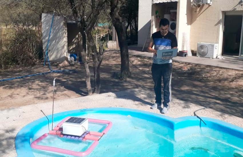 Un estudiante creó un novedoso dispositivo para monitorear la contaminación del agua en tiempo real | Actualidad