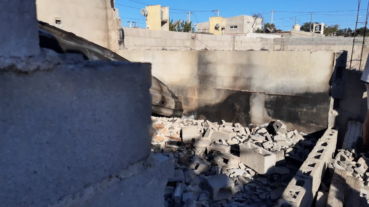 Un calefactor dejó una casa hecha cenizas y una familia en la calle | Córdoba