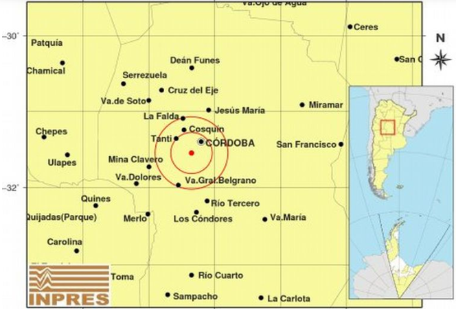 ¿Fue un trueno, fue una explosión?: un sismo sacudió el sur de Córdoba y Alta Gracia | Córdoba