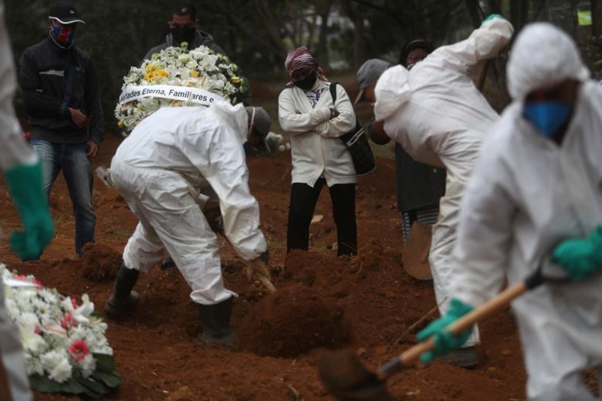 Brasil confirma 56.837 nuevos casos de coronavirus y 1.129 muertos en las últimas 24 horas | Internacionales