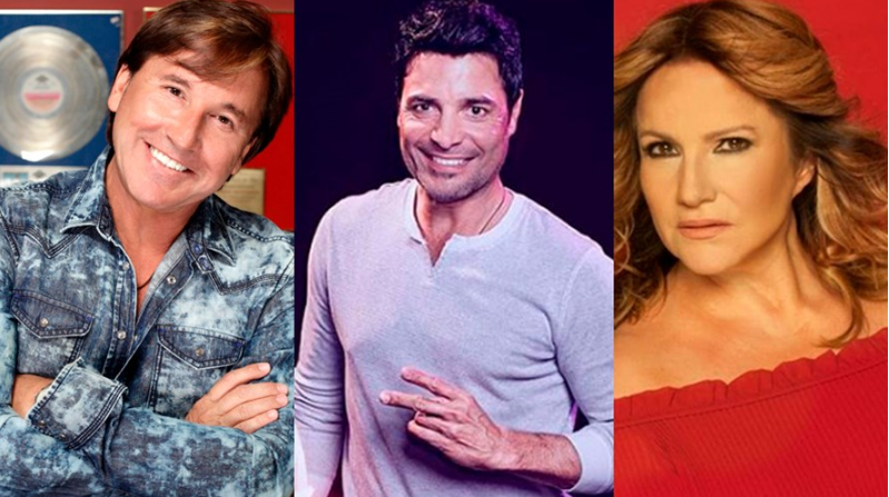 Imperdible foto retro de Montaner, Chayanne y Lucía Galán | Espectáculos