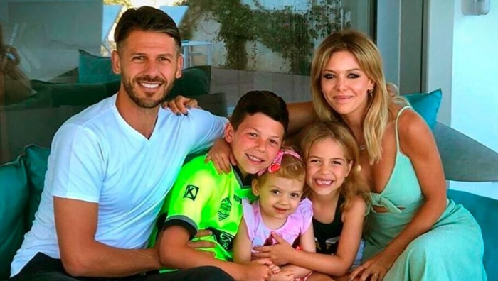 El emotivo reencuentro entre Martín Demichelis, Evangelina Anderson y sus hijos | Espectáculos