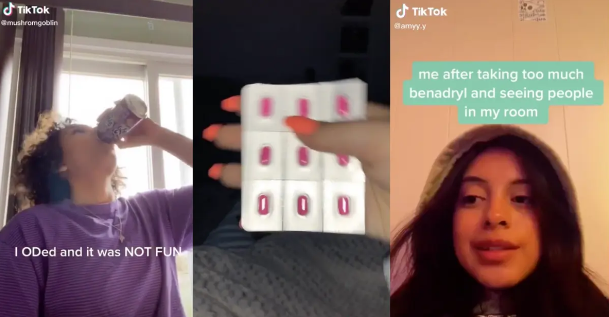 Tres adolescentes fueron hospitalizadas por sobredosis tras seguir un reto de TikTok | Redes