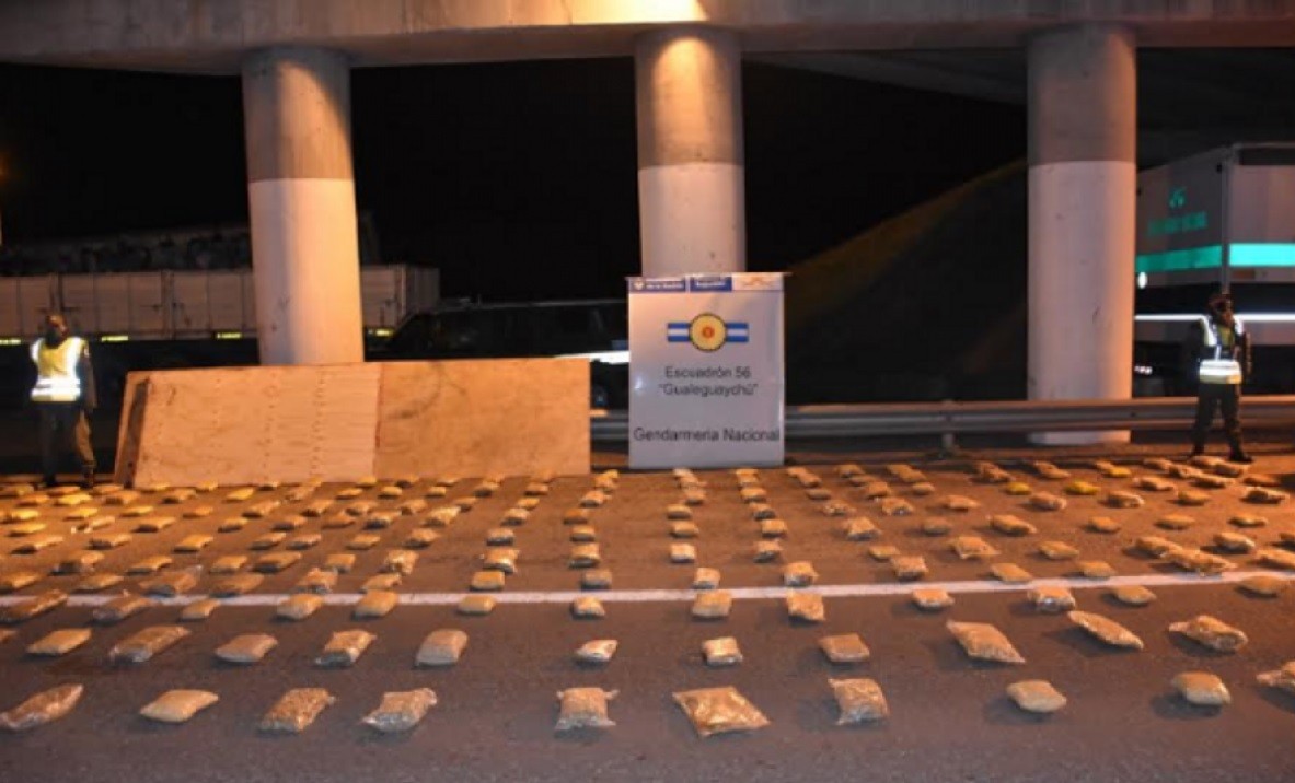 Interceptan en Entre Ríos un camión con más de 124 kilos de marihuana y cocaína | Actualidad