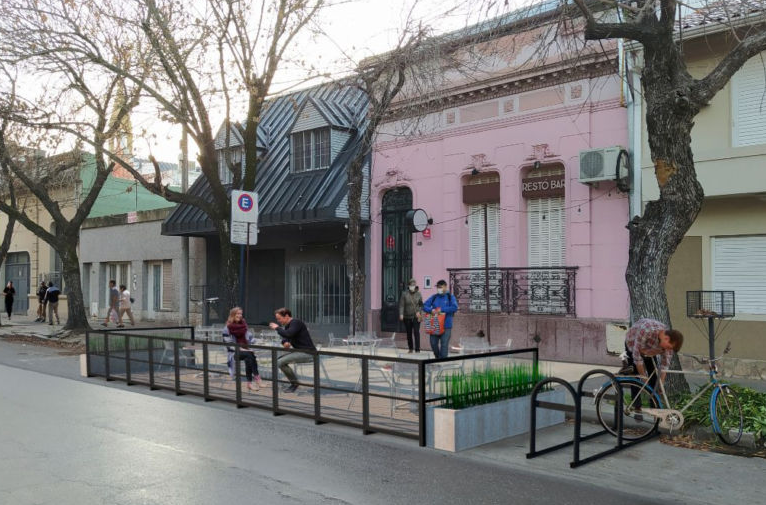 Se ultiman los detalles para la instalación de balcones gastronómicos | Actualidad