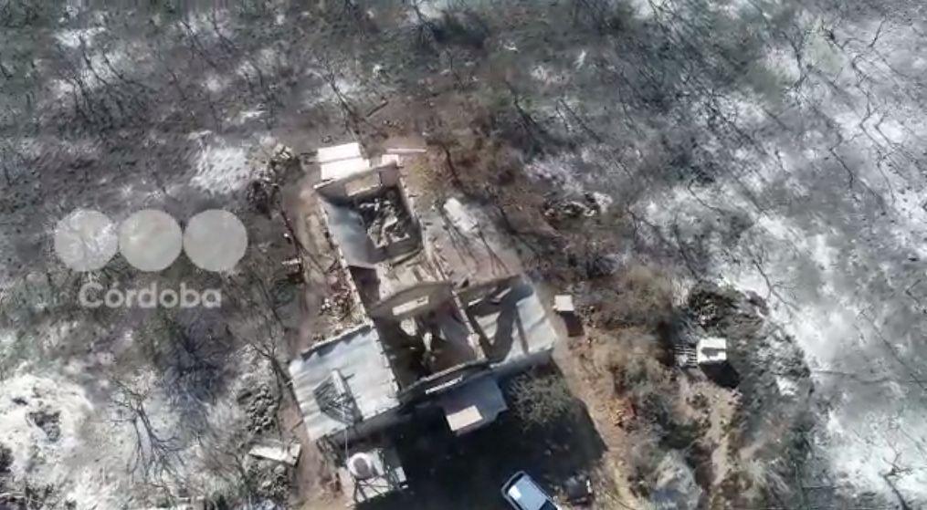 EL INFIERNO DESDE EL AIRE: el fuego en las sierras deja imágenes devastadoras | Córdoba