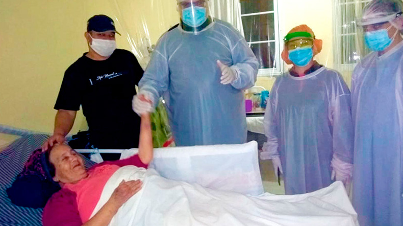 Entrerriana de 82 años venció al Covid-19 tras estar 18 días internada | Actualidad