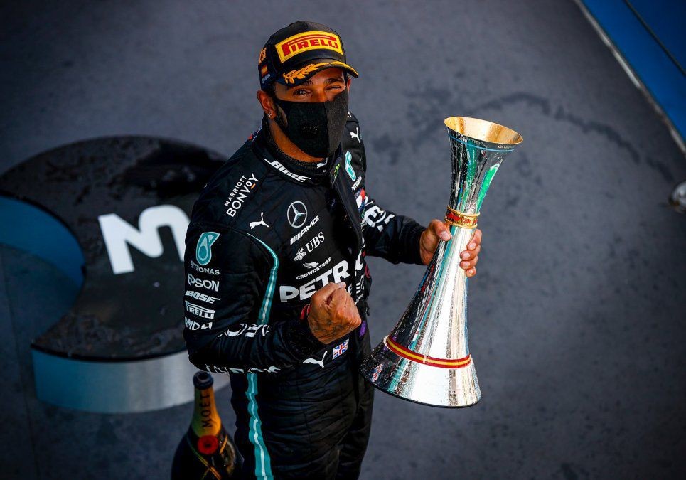 Hamilton voló en Bélgica y se acerca a su séptimo título | Deportes
