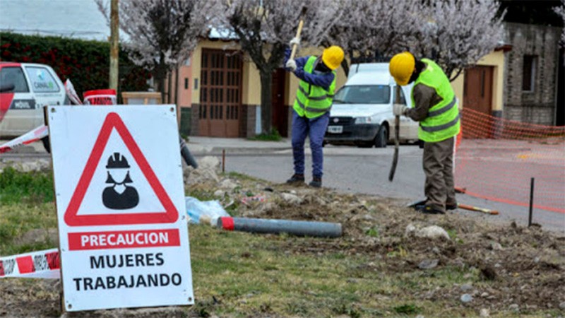 Viedma tiene su primera obra pública a cargo de mujeres y disidencias | Actualidad