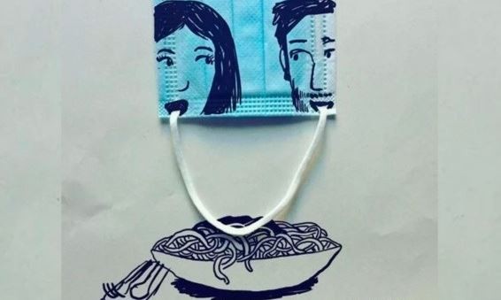 Un artista alemán le da una vuelta creativa a los barbijos | Internacionales