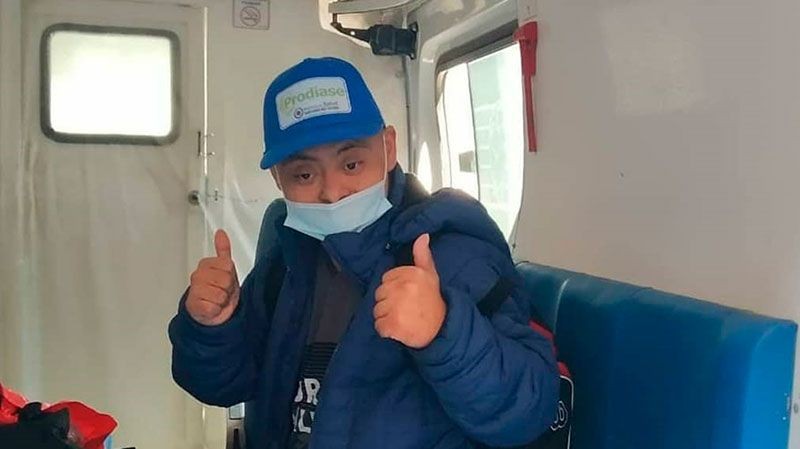 Emotiva historia de joven santiagueño con síndrome de Down y cáncer que logró vencer el coronavirus | Actualidad