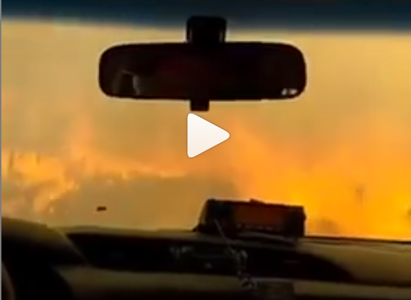 Dramático video muestra cómo escapaban bomberos cercados por el fuego en Córdoba | Córdoba