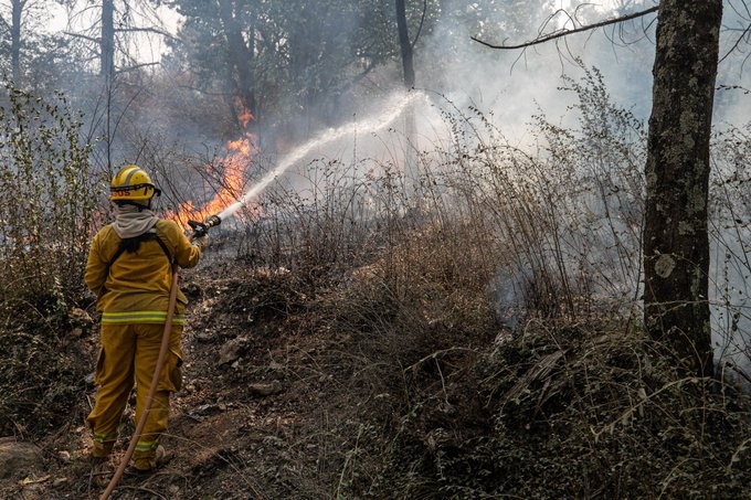 Dos focos de incendio siguen activos: Alta Gracia y departamento Cruz del Eje | Córdoba