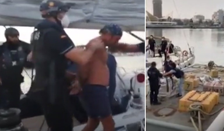 "Narcoveleros": desbaratan banda narco en el Atlántico | Internacionales