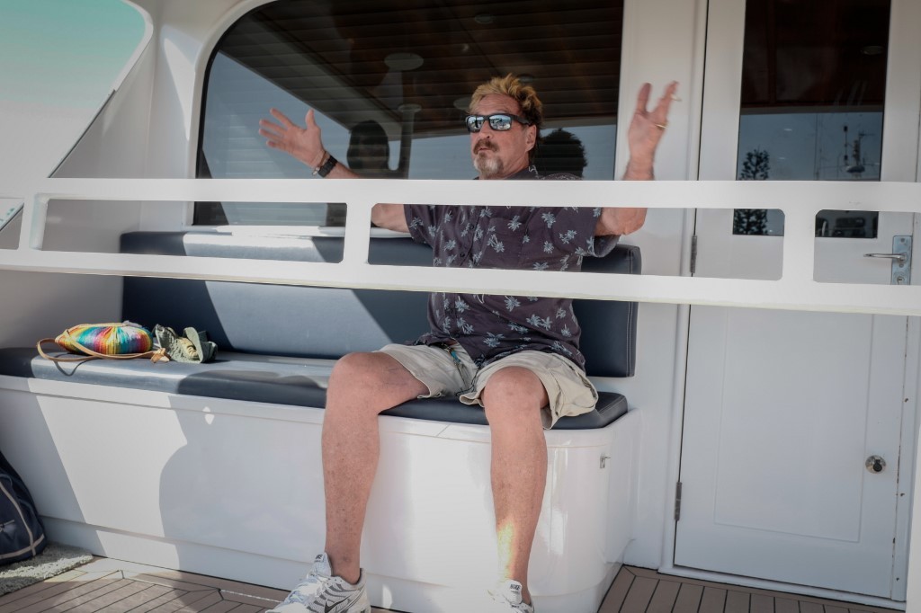 Buscado en Estados Unidos, detuvieron en España John McAfee, creador del famoso antivirus | Internacionales
