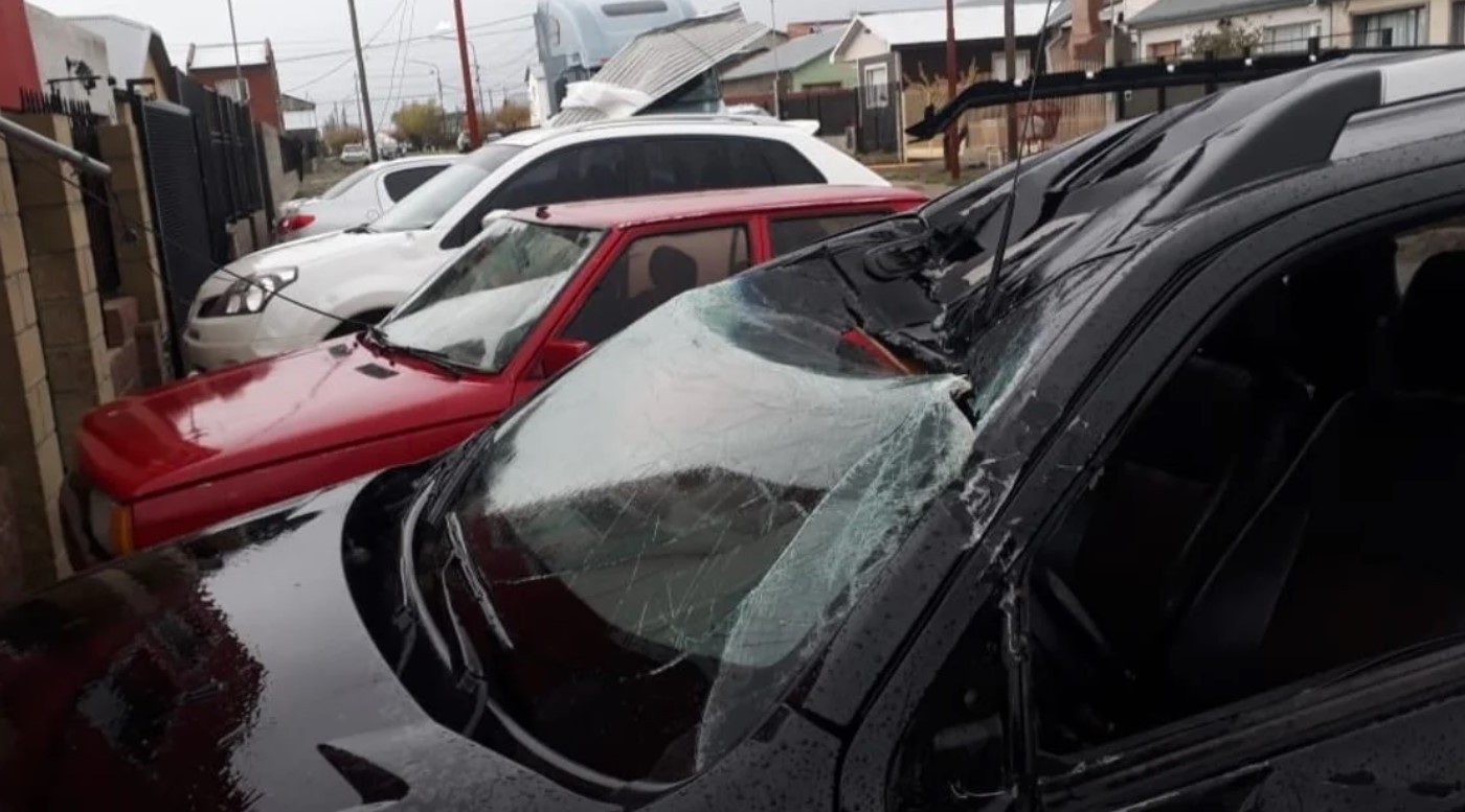 Impactante temporal de viento en Río Gallegos | Actualidad