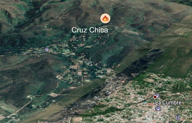 Córdoba en llamas: evacúan a 18 vecinos en Cruz Chica | Córdoba