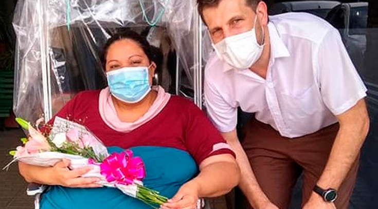 Entrerriana superó por segunda vez el Covid-19: "vuelta a casa, felicidad total" | Actualidad