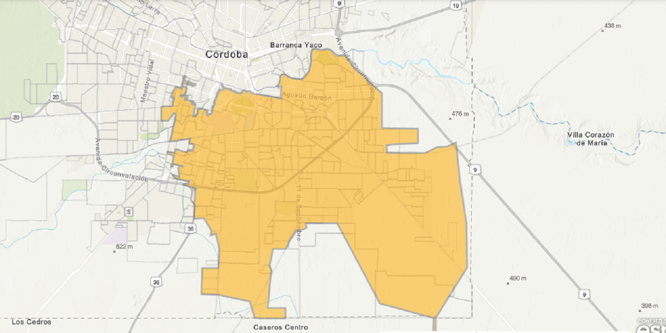 Corte de agua: el listado completo de barrios afectados | Córdoba