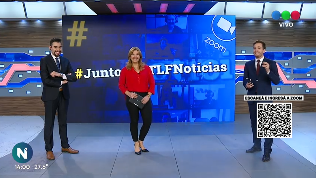 Ingresá a la sala de zoom y participá con nosotros en Telefe Noticias Córdoba | Córdoba