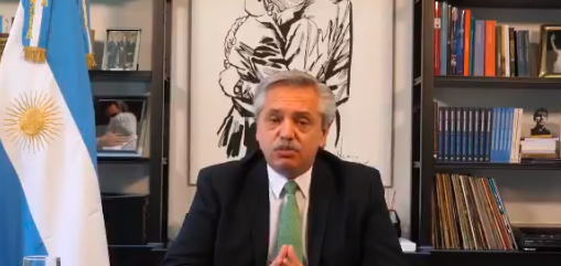 Con corbata verde, Alberto anunció que envía al Congreso el proyecto de aborto legal | Actualidad