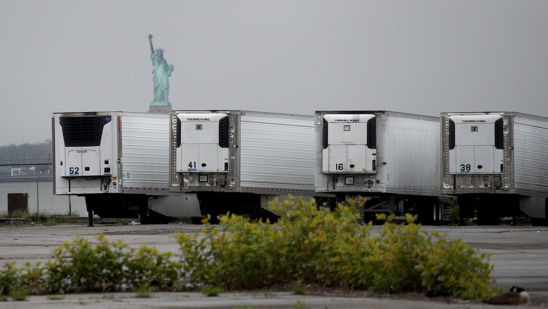 Nueva York: cientos de muertos por coronavirus están almacenados hace meses en camiones congeladores | Internacionales