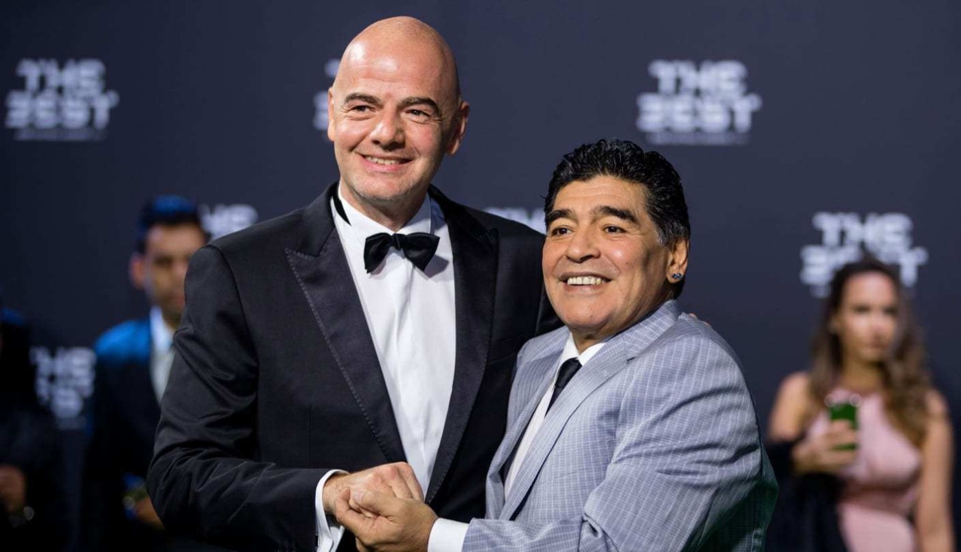 "Diego merece nuestra gratitud eterna", dijo el presidente de la FIFA | Deportes