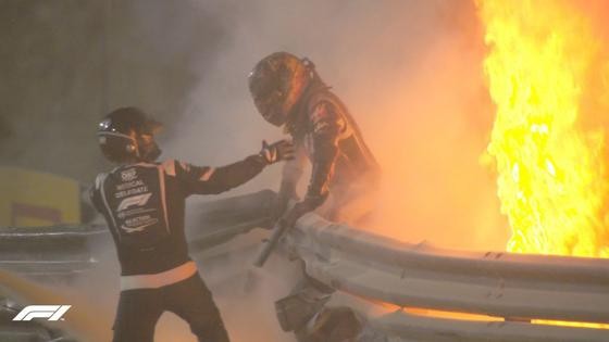 Grosjean será dado de alta mañana tras el accidente en Bahrein | Deportes