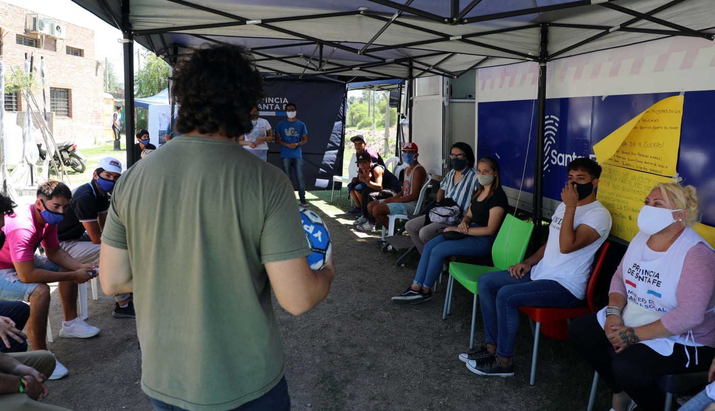 Brindaron un taller de nuevas masculinidades a jóvenes en Santa | Actualidad